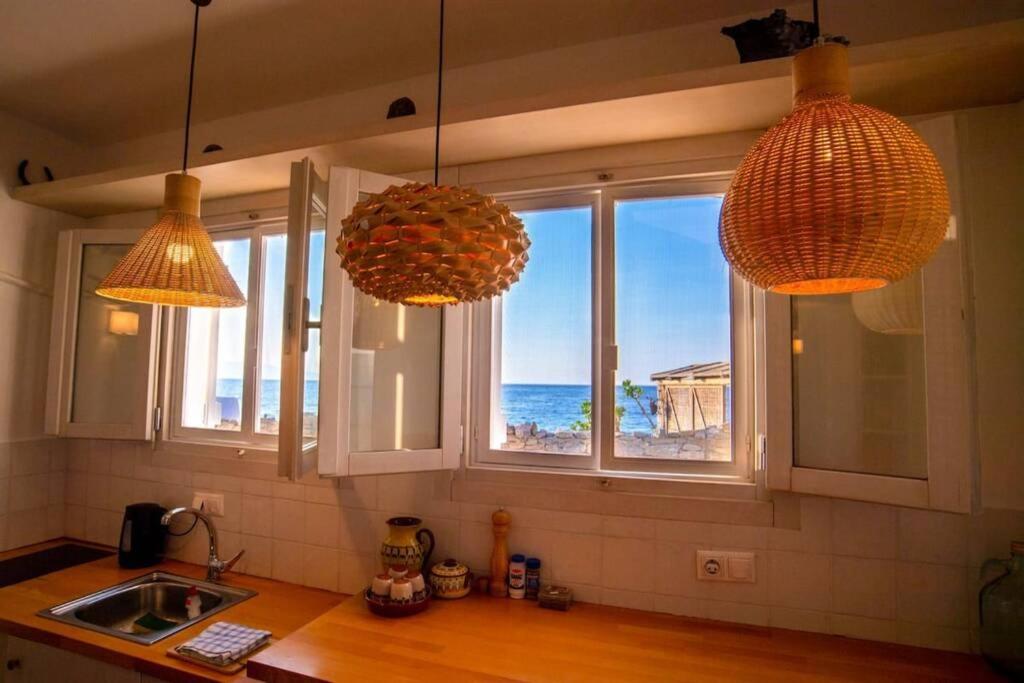 Romantic House 6 Steps From The Sea Mochlos Buitenkant foto